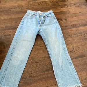 Zara high rise jeans